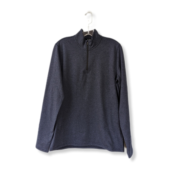 Peloton Men's Navy Blue Athletic 1/2 Zip Pullover Jacket - Picture 1 of 7
